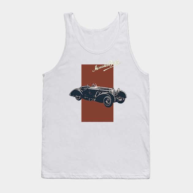 Mercedes-Benz SSK Trossi Roadster Tank Top by Joshessel